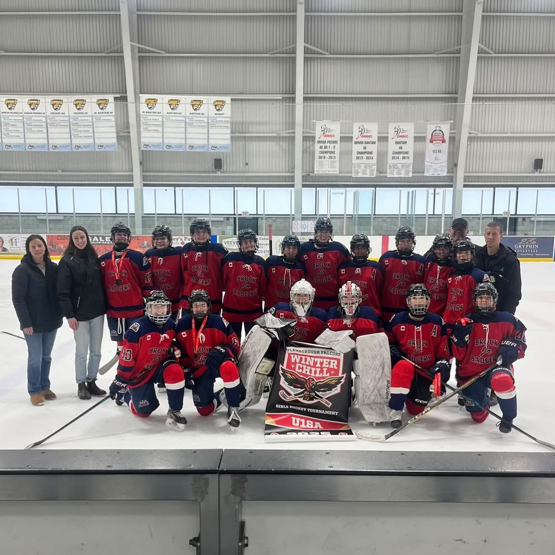 News > Badger Alert! U18A Clark Wins GOLD at The Flamborough Falcons